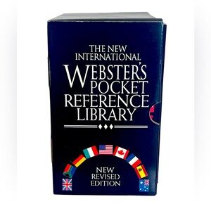 The New International Webster’s Pocket Reference Library Set in a Protective Box